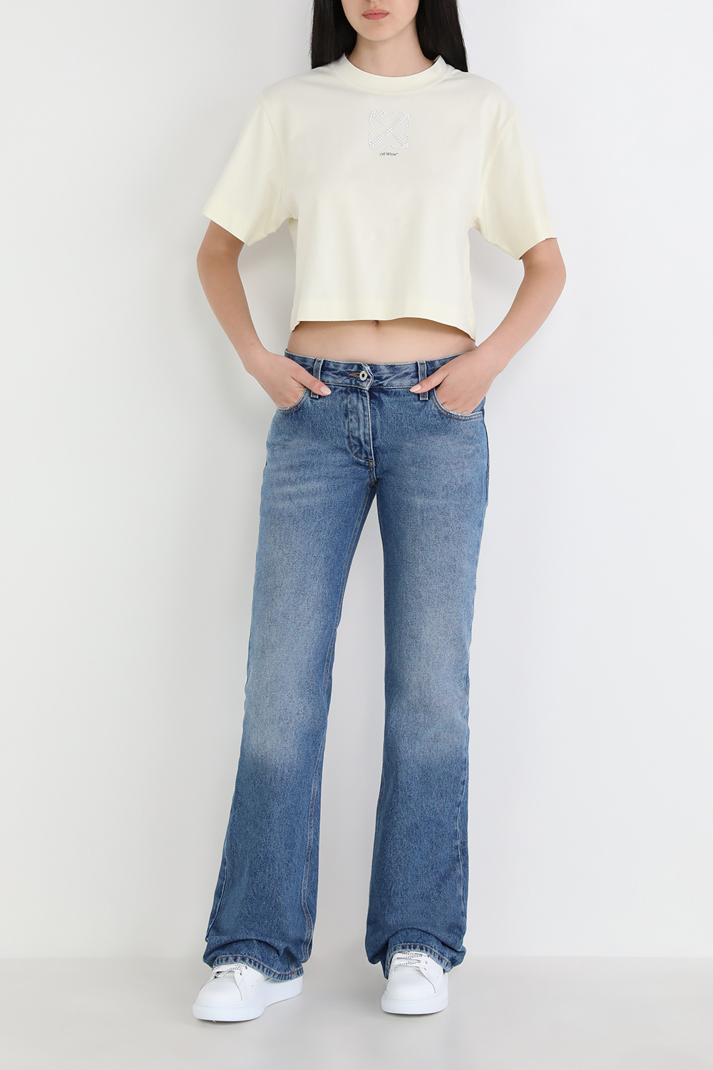 מכנסי ג`ינס מתרחבים